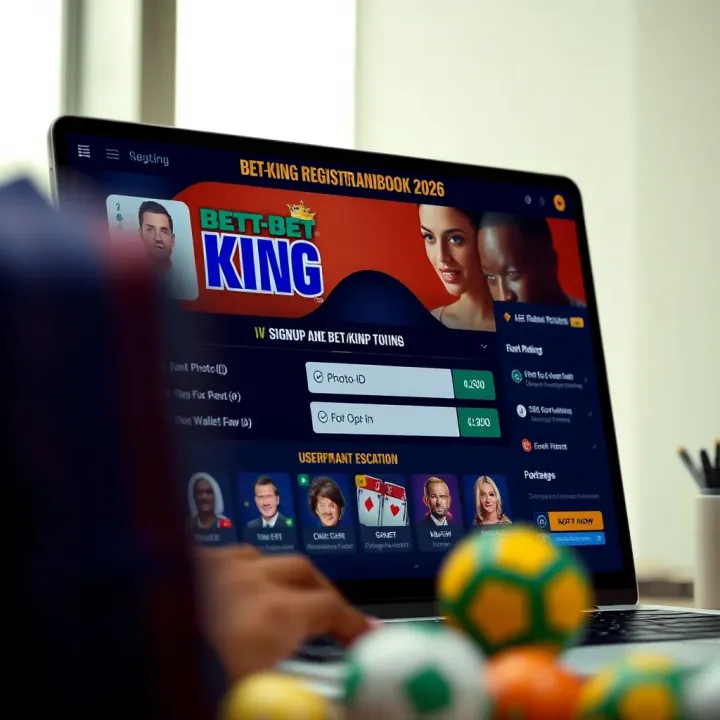Smartphone showing BetKing app download page with installation button