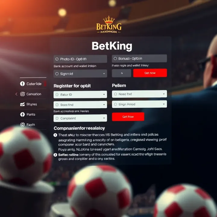 Mobile phone showing BetKing app being used for sports betting