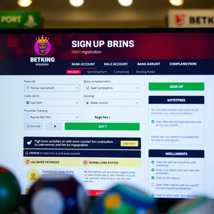 Illustration of mobile phone displaying BetKing app with notification of bonus status