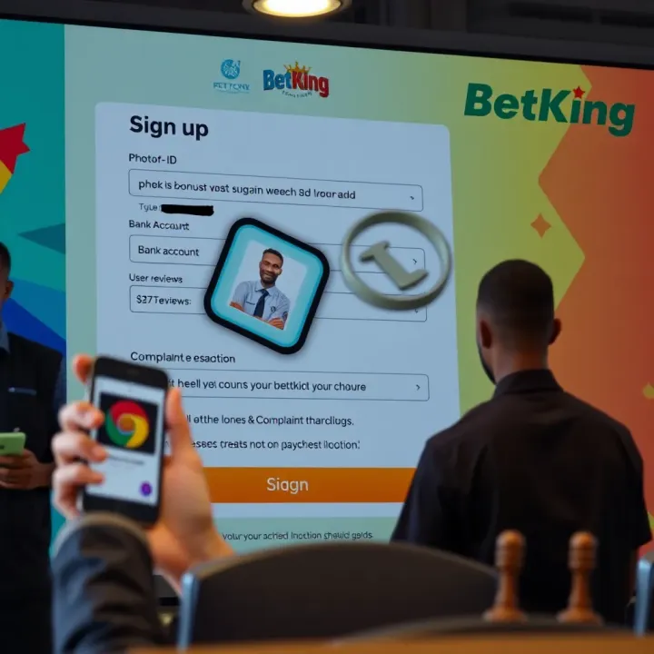 User interface of BetKing platform showcasing Champions League betting options tailored for Nigerian sports enthusiasts