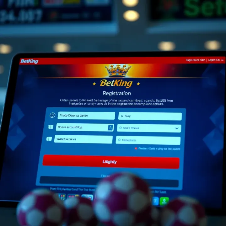 BetKing Gambia platform displaying various sports betting options on a mobile device