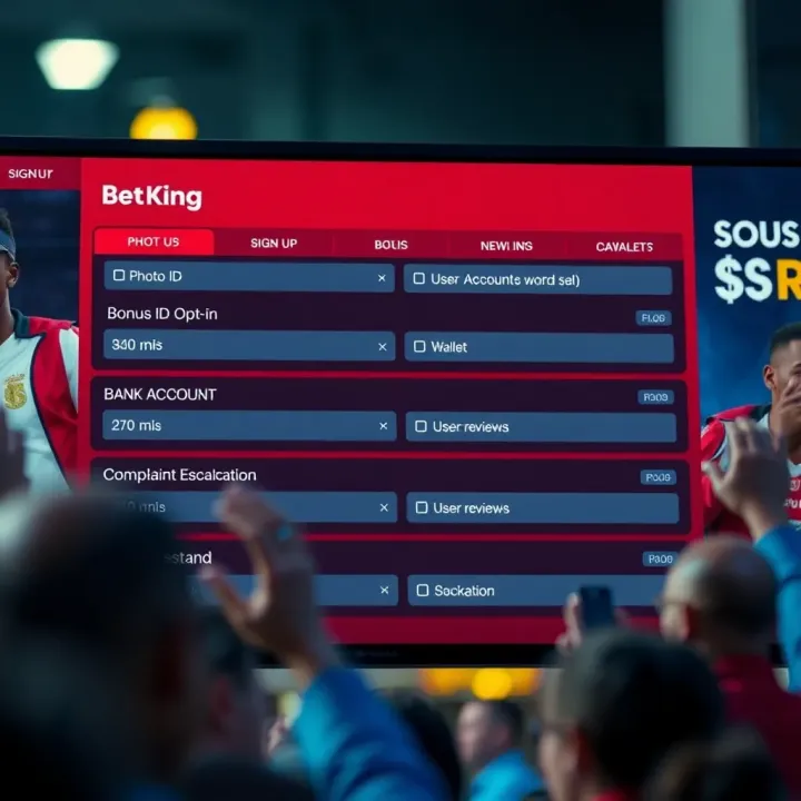 Screen displaying BetKing app payment methods including Nigerian Naira deposit and withdrawal options