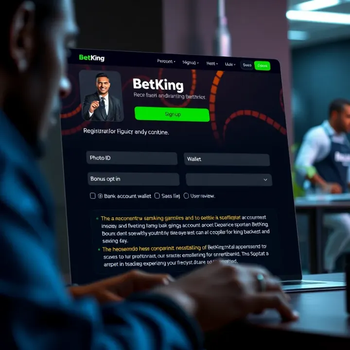 Secure online betting platform interface with visible safety features
