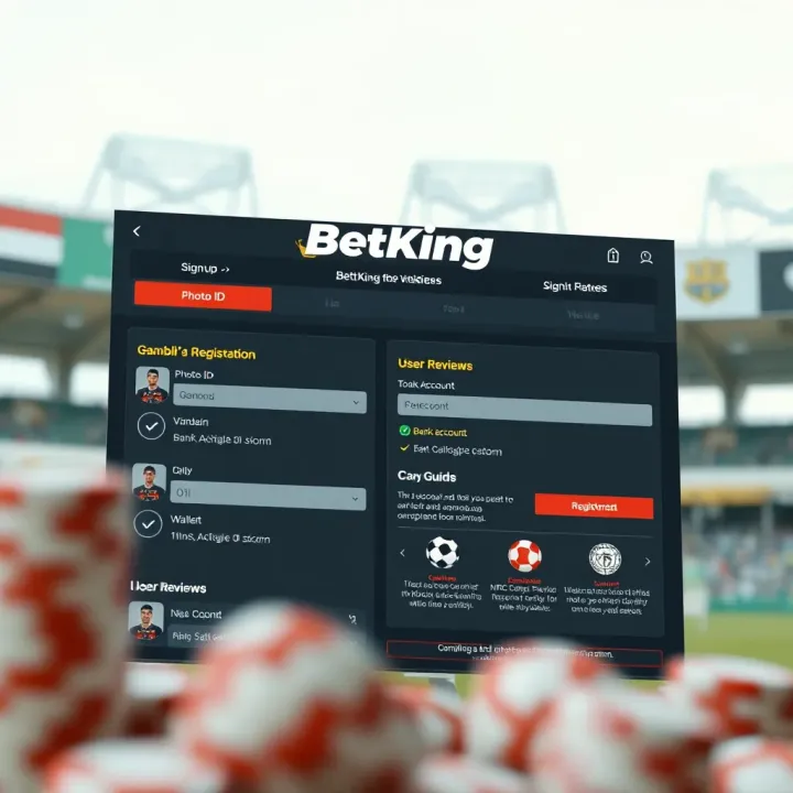 Smartphone displaying BetKing live soccer betting interface with real-time match updates