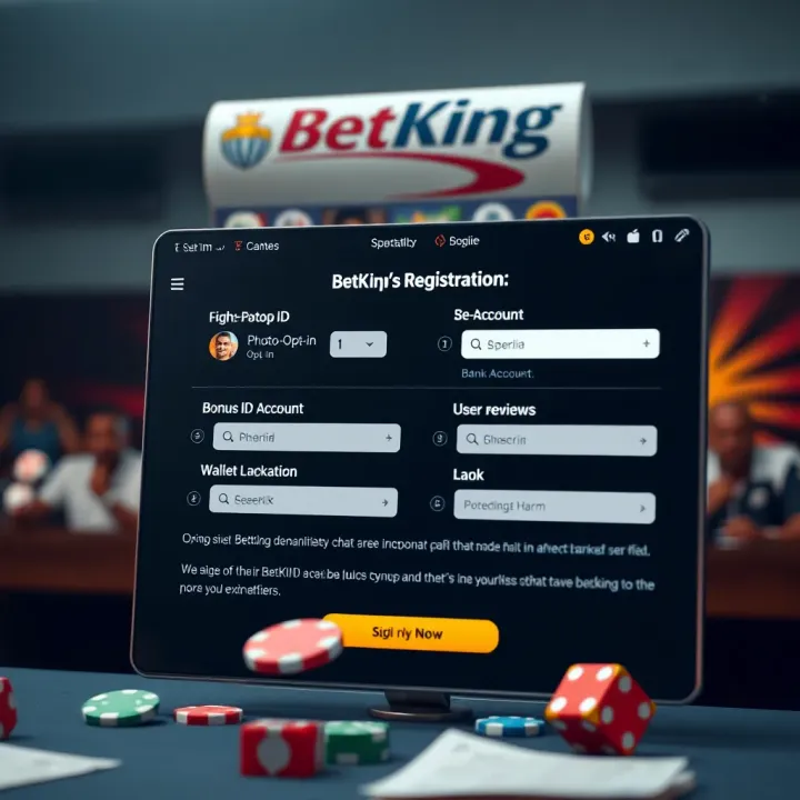 Comparison between old and new BetKing mobile applications highlighting navigation and design differences