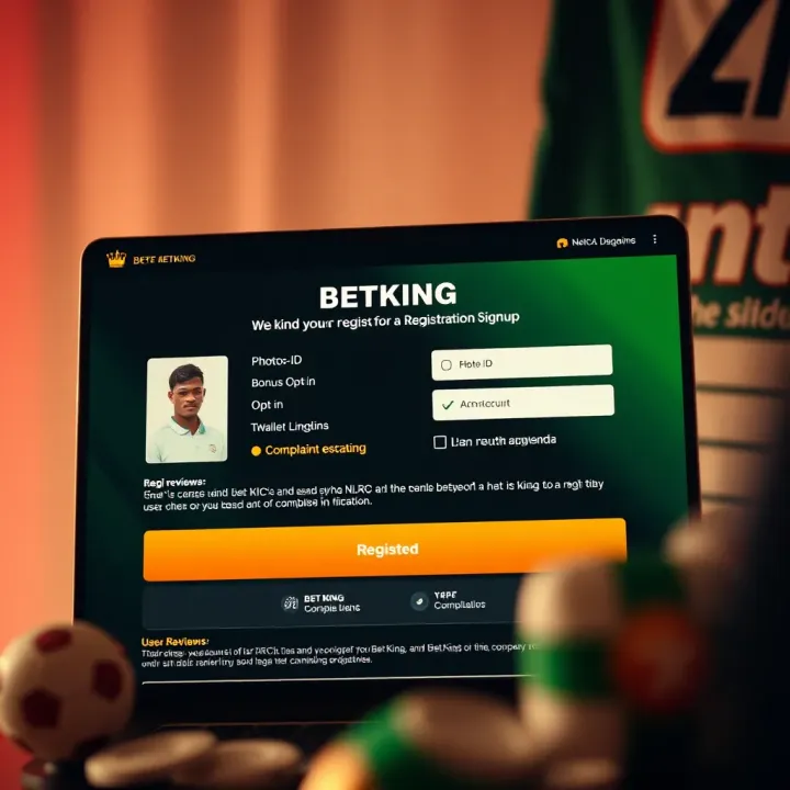 Mobile screen displaying secure transaction confirmation on Betking app