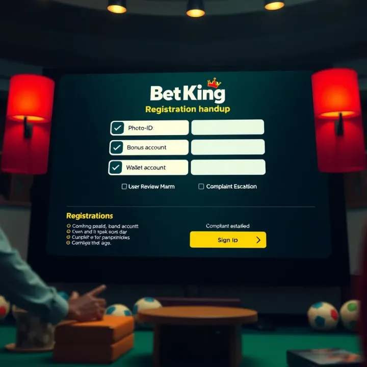 User interface showcasing BetKing NG APK sports betting options on a mobile device