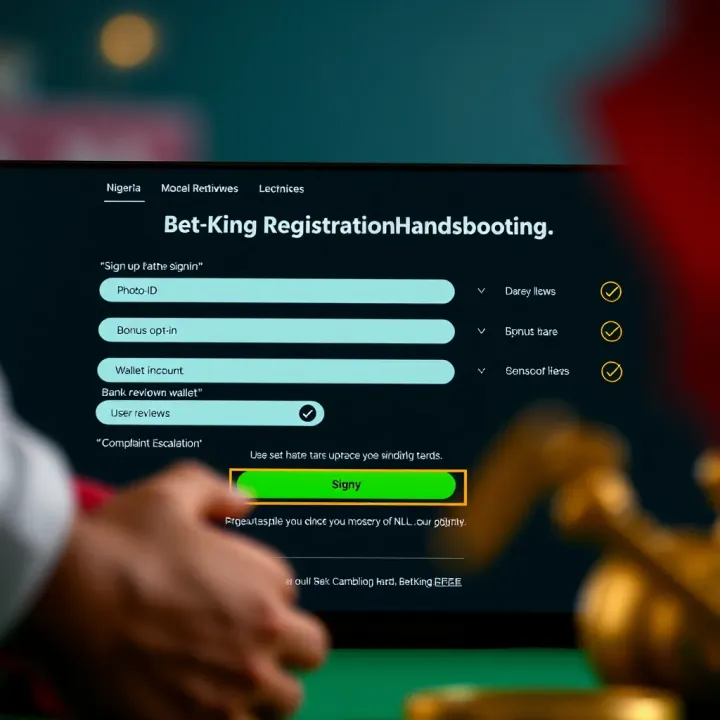 Illustration of digital promotions and partnership icons representing BetKing's expansion in Nigerian market