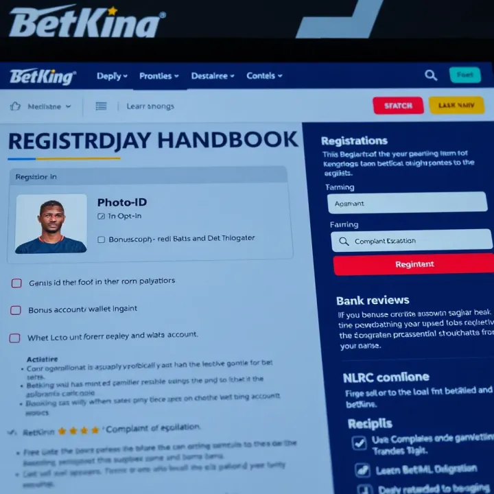 Mobile phone displaying Betking app interface with various sports betting options