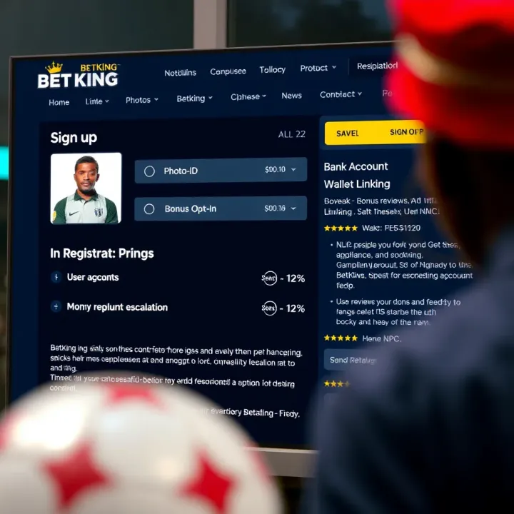 Visual representation showing risk management and profit maximization techniques on BetKing platform