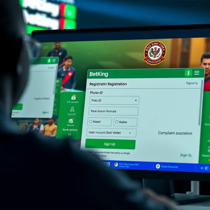 Secure mobile connection with padlock icon illustrating safe access to BetKing account