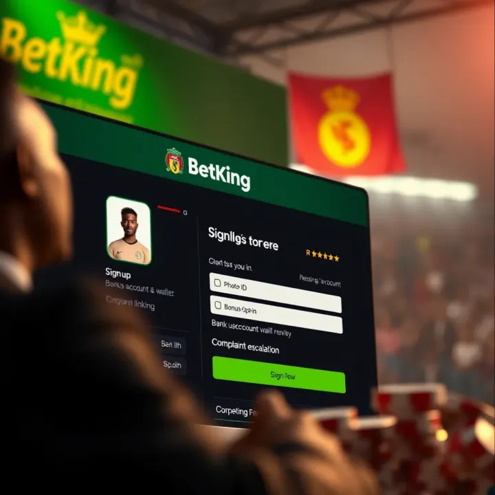 Visualization of the Betking Spaceman Algorithm in Action Visualization of a digital algorithm analyzing sports betting data on a screen