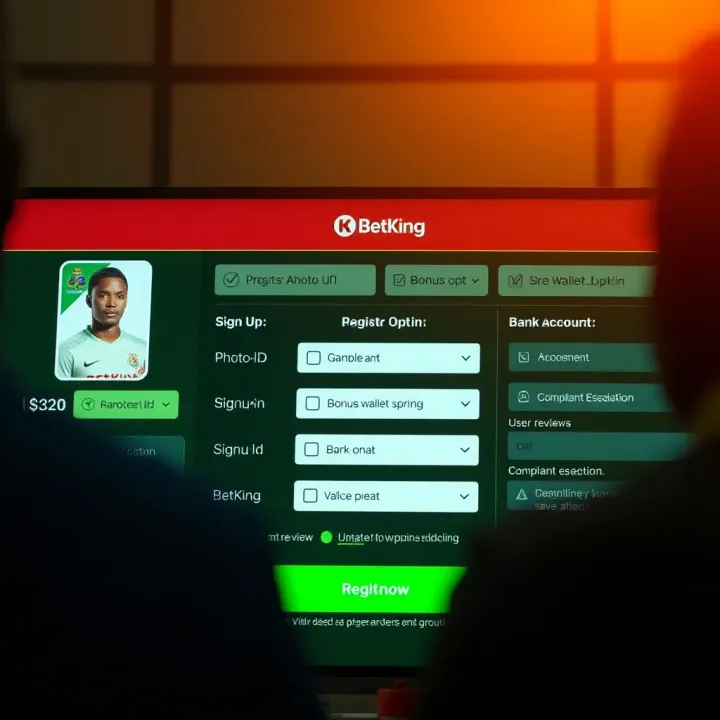Illustration of secure online payment methods and customer support icons for BetKing TZ platform