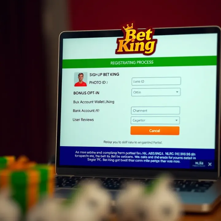 Login screen of BetKing website showing username and password fields