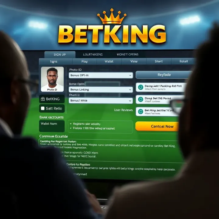 BetKing Lucky Jet game interface showing gameplay elements and user controls