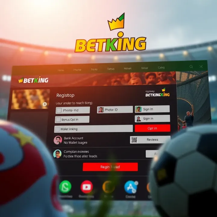 Mobile phone screen displaying BetKing app interface with active coupon codes visible