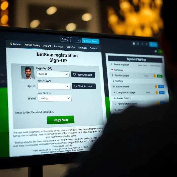 User confirming a successful deposit and browsing available betting options on BetKing platform