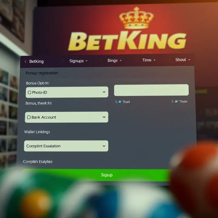 Illustration showing a digital system bet calculator interface with betting options and potential returns