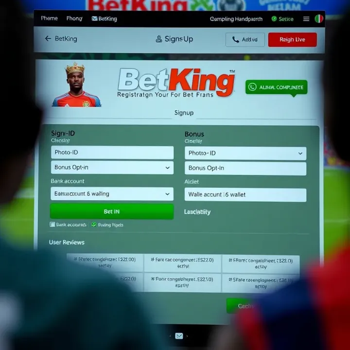 User withdrawing winnings via mobile banking in Nigeria