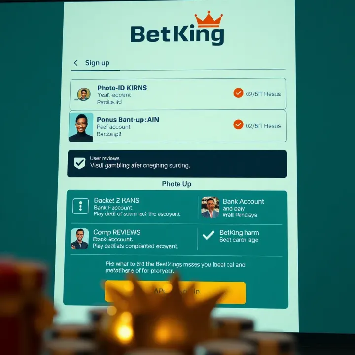 Exterior of a BetKing physical shop in Nigeria with signage and customers engaging in betting activities