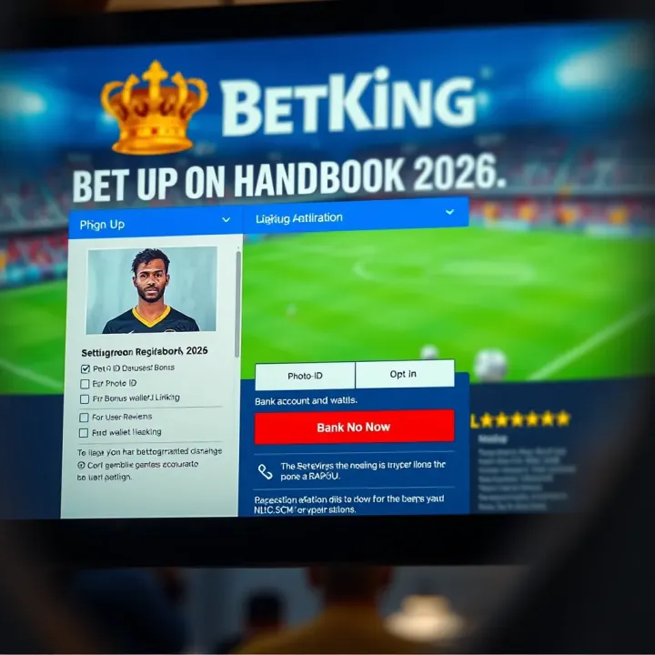 User interface showing various sports and betting options on BetKing platform