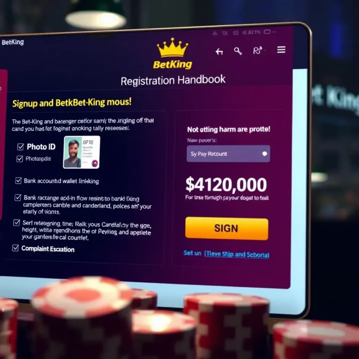 Modern BetKing mobile interface displaying enhanced design and user-friendly navigation tailored for Nigerian mobile users