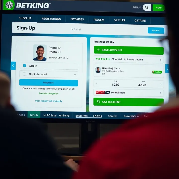 Illustration of password recovery and account security for online betting